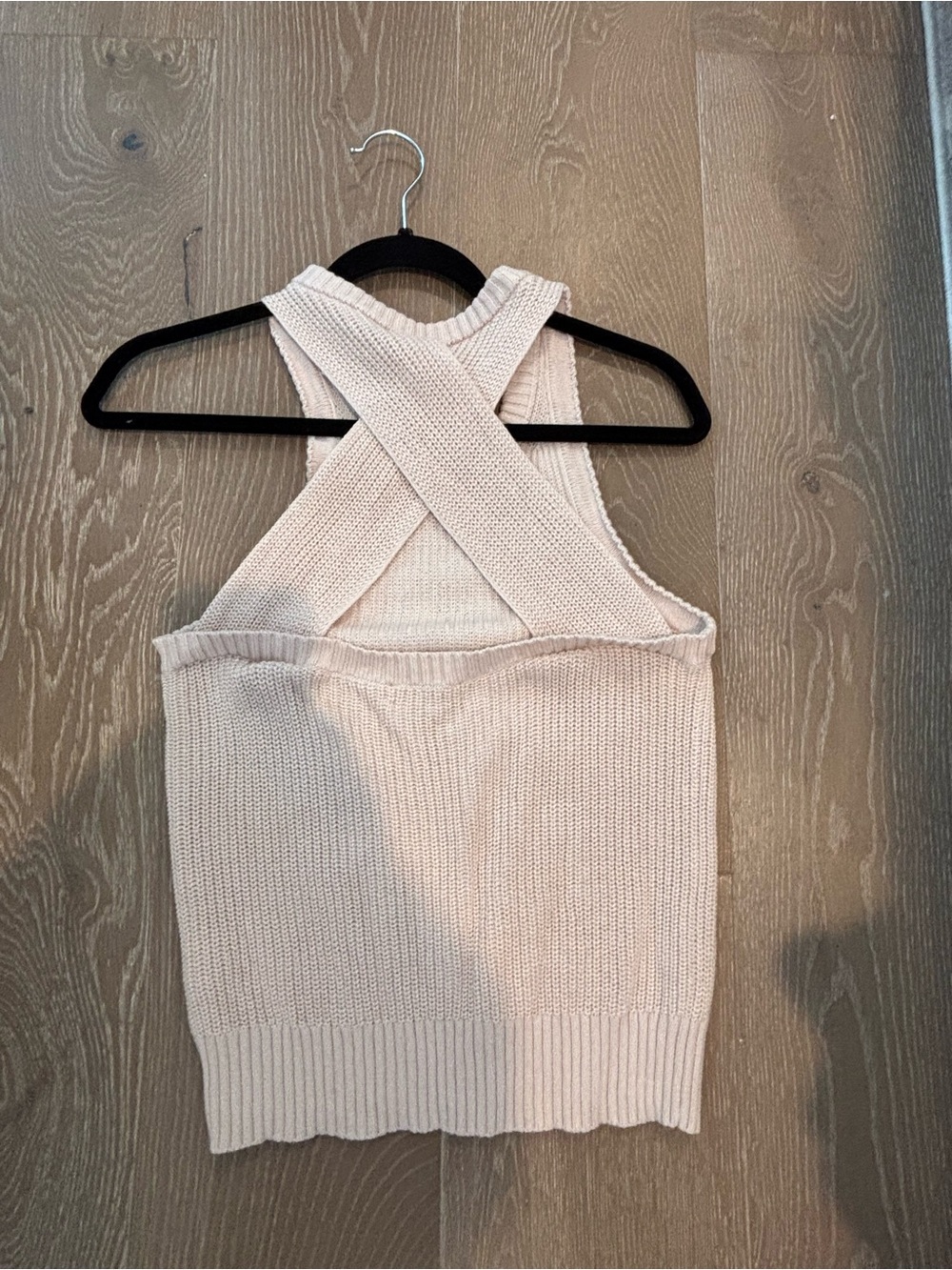 J.Crew Ribbed Knit Racerback Tank in Beige - Picture 3 of 5